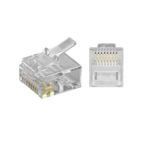 F0808 Cat5 8P8C Plug RJ45 100 Adet