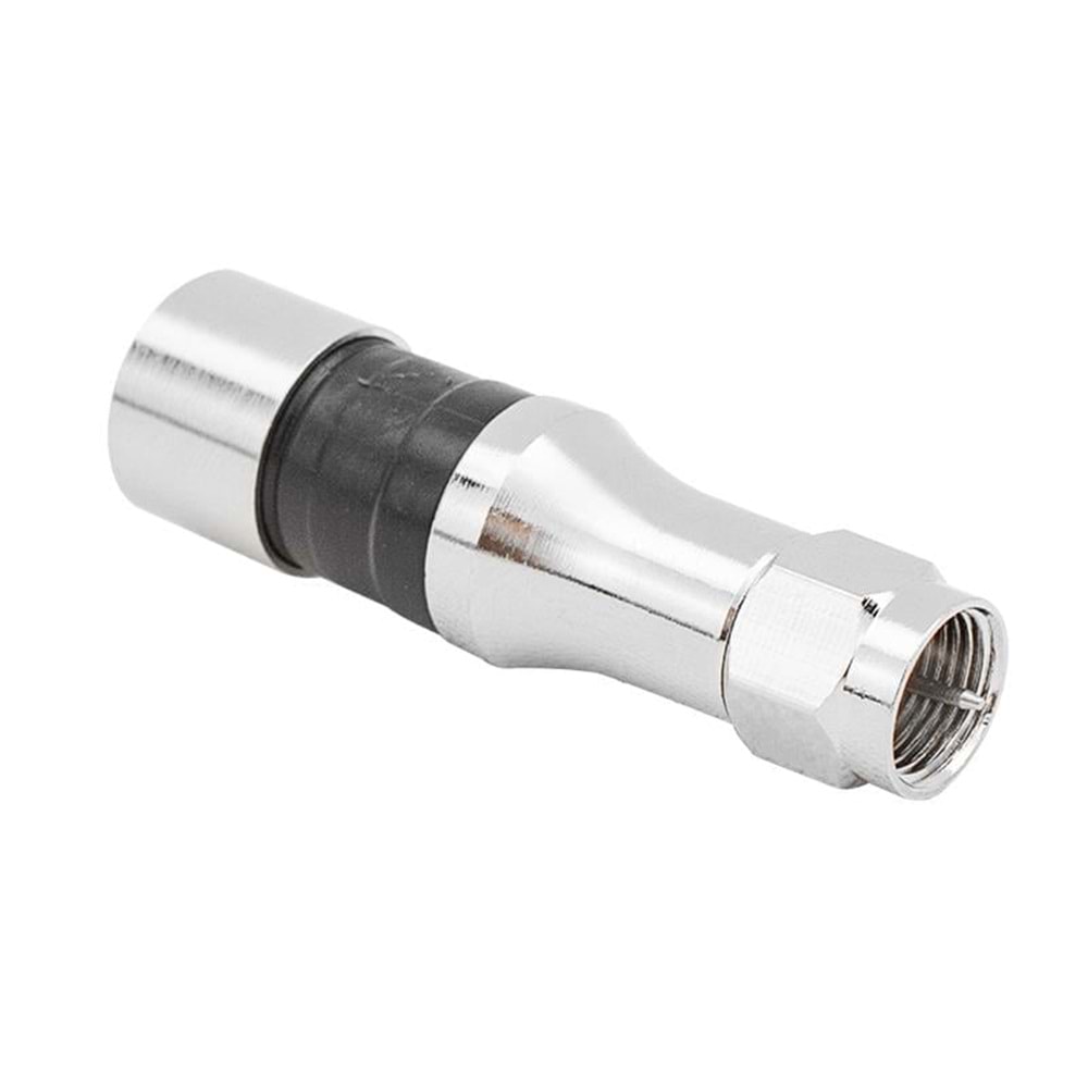 RG 11 F Konnektör, Pres sıkmalı, İğneli, İnce Boğazlı