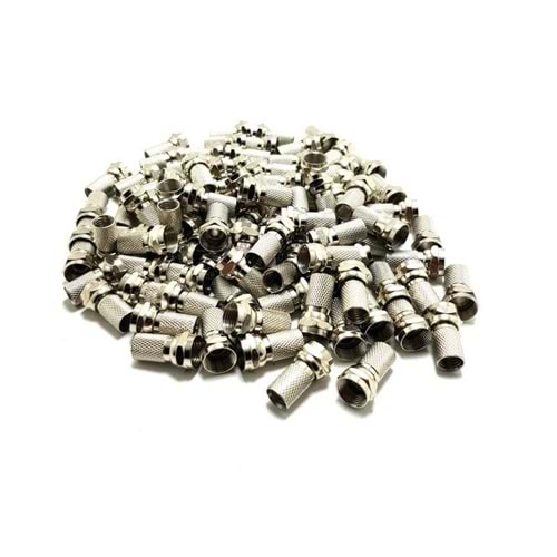 F-20 RG6 20mm F Konnektör - 100 Adet