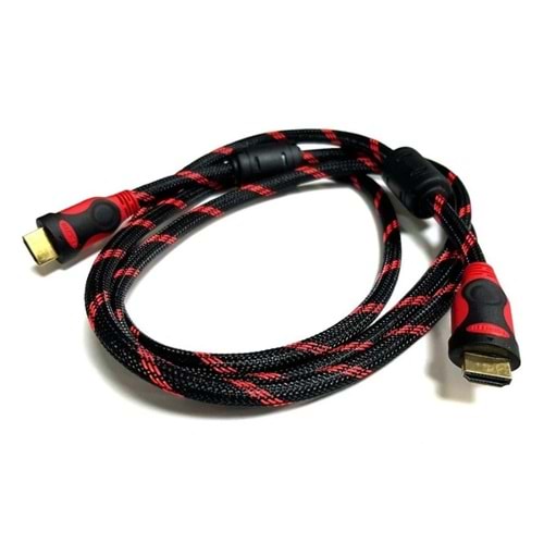 S-CH102 1.8mt Örgülü HDMI Kablo