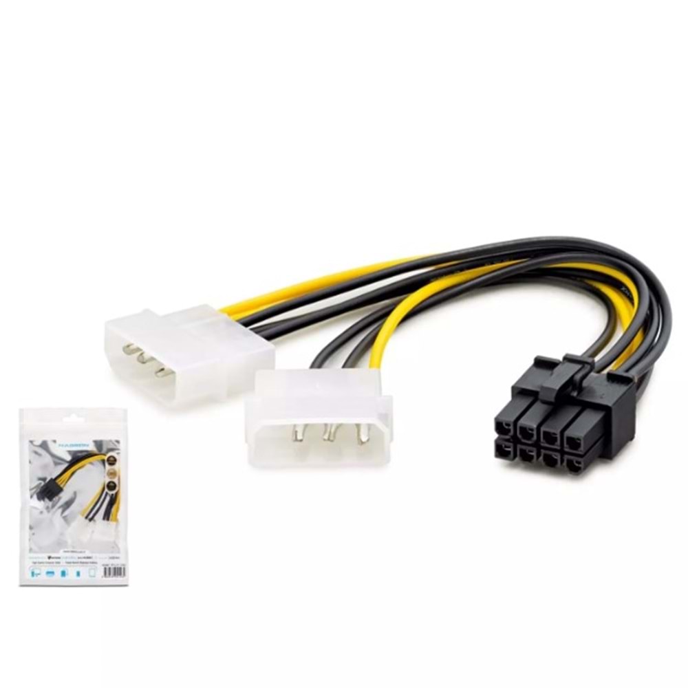 HDX5504 Ekran Kartı Sata Power Kablo 8 Pin