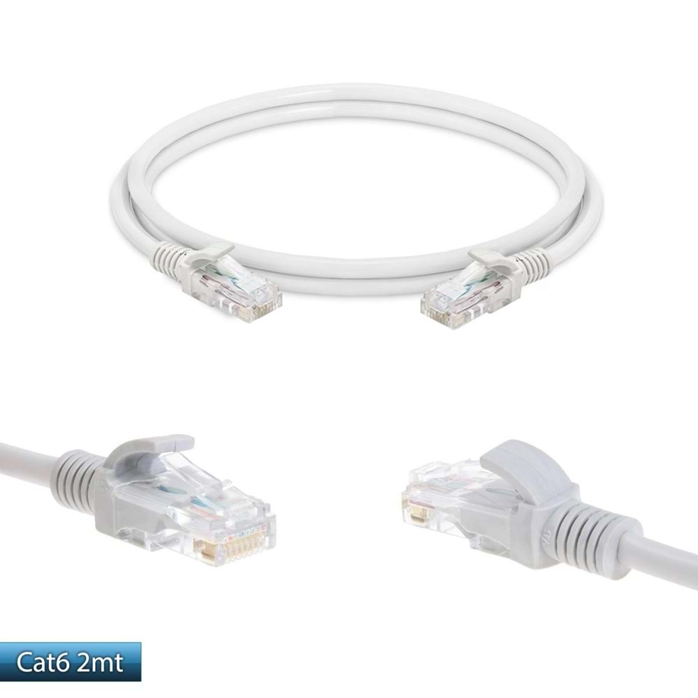 TKC-002 2mt CAT6 Kablo