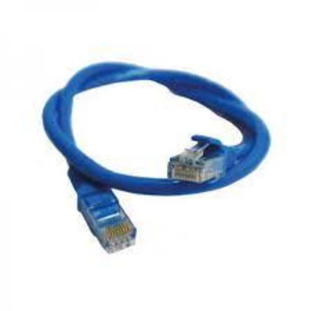 TKC-006M 0.6m. Cat6 Kablo Mavi
