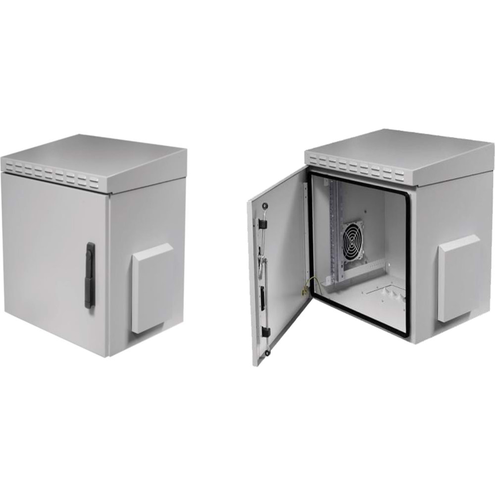 ULS 12U OUT600450C 12U 600x450 Outdoor Kabinet (Çift Cidarlı)