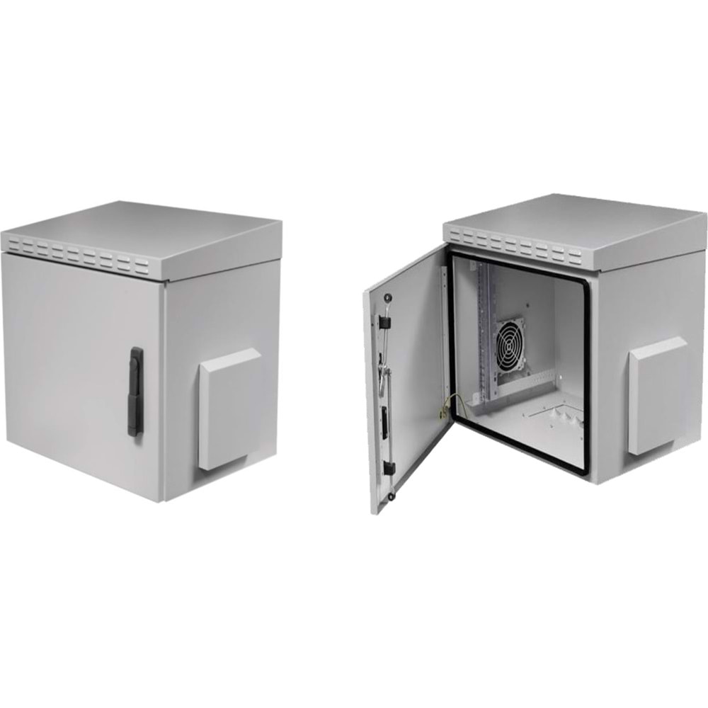 ULS 12U OUT600600C 12U 600x600 Outdoor Kabinet (Çift Cidarlı)