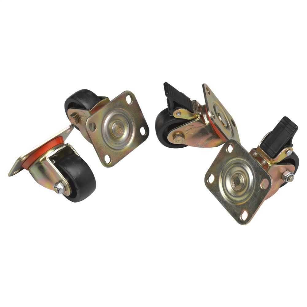 TRA-TK04 Dikili Tip Kabin Tekerlek Takımı 2'si Frenli